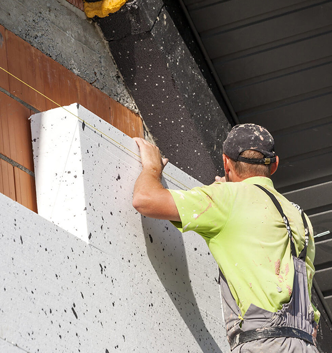 External insulation layer structure